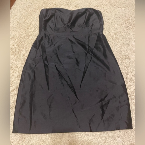 Lynn Lugo Strapless Silk Dress - Picture 1 of 7